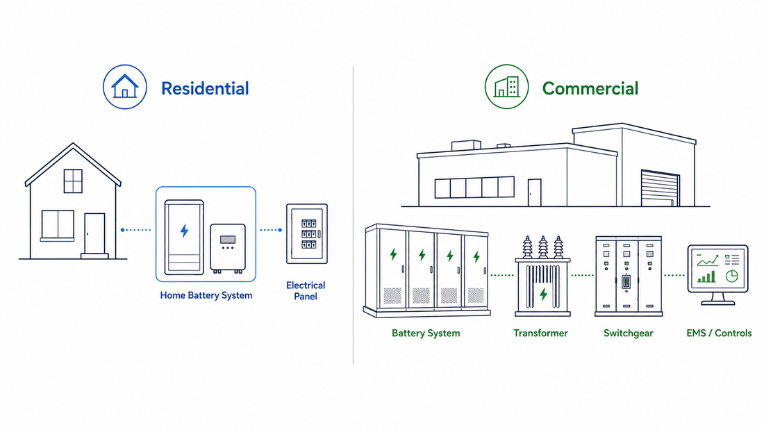 Residential vs. Commercial Storage: Where the Design Actually Diverges