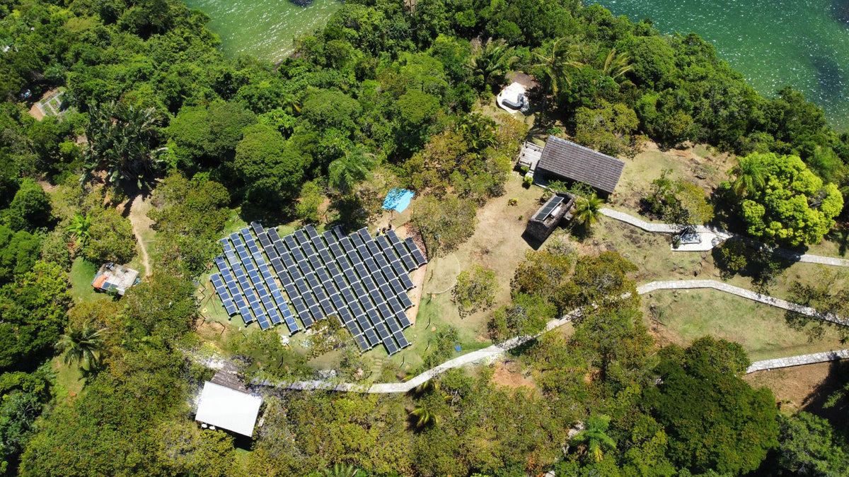 Brazil Island Solar Energy Installation