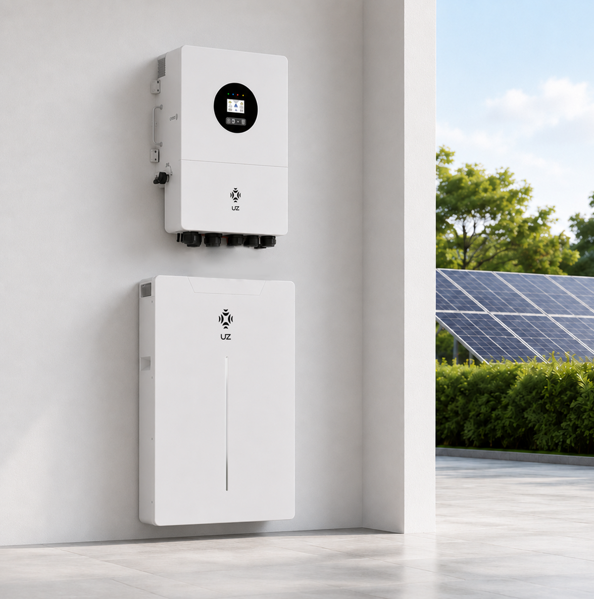 PLPA-L1-10K2 installed in a residential garage energy system