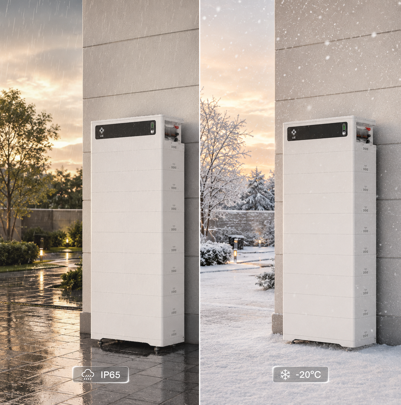 WJ Series outdoor adaptability in cold, rain and snow