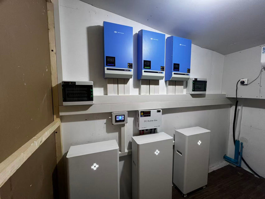 48.0 kWh IG-16K-U Battery Installation with TBB Power RiiO Sun II in the Maldives