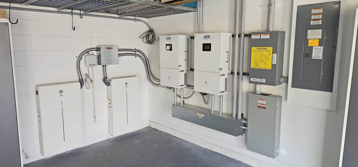 20.48 kWh PLPA-L1-10K2-U Battery System with Megarevo Inverters in North America