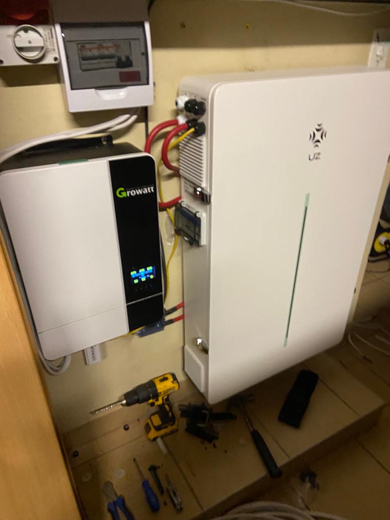 PLPA-L1-10K2 Battery Installation with Growatt Inverter in Kaohsiung