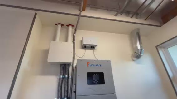 20.48 kWh Model A (L051100-B) Battery System with Sol-Ark Inverter in North America