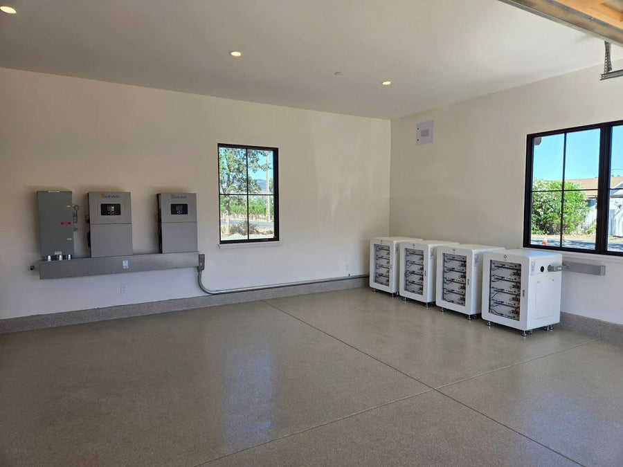 102.4 kWh Model A (L051100-B) Residential Energy Storage System in North America